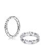 925 Sterling Silver Rings Unisex Silver ZT-0005-