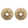 2Pcs Brass Wheel Weights 1.9 2.2in RC Crawler Car Hex Hub Adapter Model Upgrade Parts 18.5mm