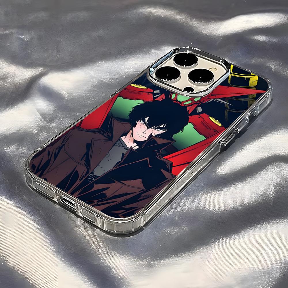 Getter Robo Phone Case For IPhone 17 Pro Max 16 15 14 Pro Max IPhone 13 Pro Max 11 Plus Transparent Cover
