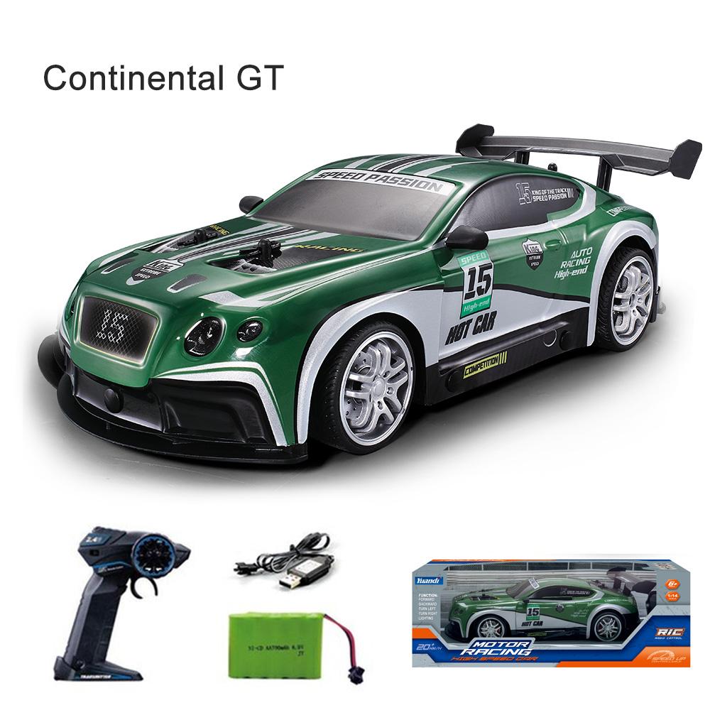 New 2.4G High Speed RC Vechicle Sport Trucks1:14 RC Car Cars Model 4-wheel Drive Remote Control Cars and Trucks Drift Racing Toys with Cool Led Light