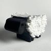 Fluffy Sheep Cotton Swab Holder Fun Decorative Cotton Bud Stand Cute Desktop Cotton Swab Organizer for Bedroom Desk Dressing Table