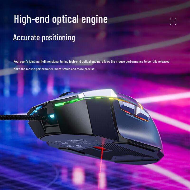 AULA S12pro Wired Gaming Mouse