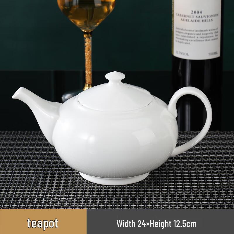 Chinese Style Bone China Teapot
