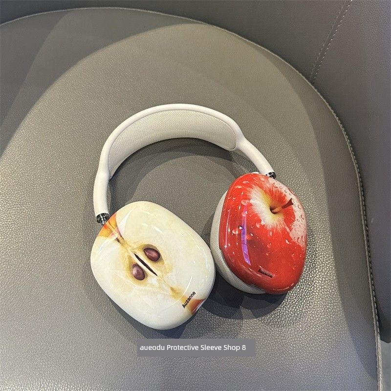

Feilin Милое Яблоко для Airpodsmax Гарнитура Bluetooth Наушники Чехол Защитный Чехол Apple AirPods max Filin Apple