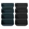16 Pack Hanging Vertical Garden Planter,13 inch Wall Mounted Planter Garden Self Watering Pot Balcony Plant Vegetable Fruit Herb