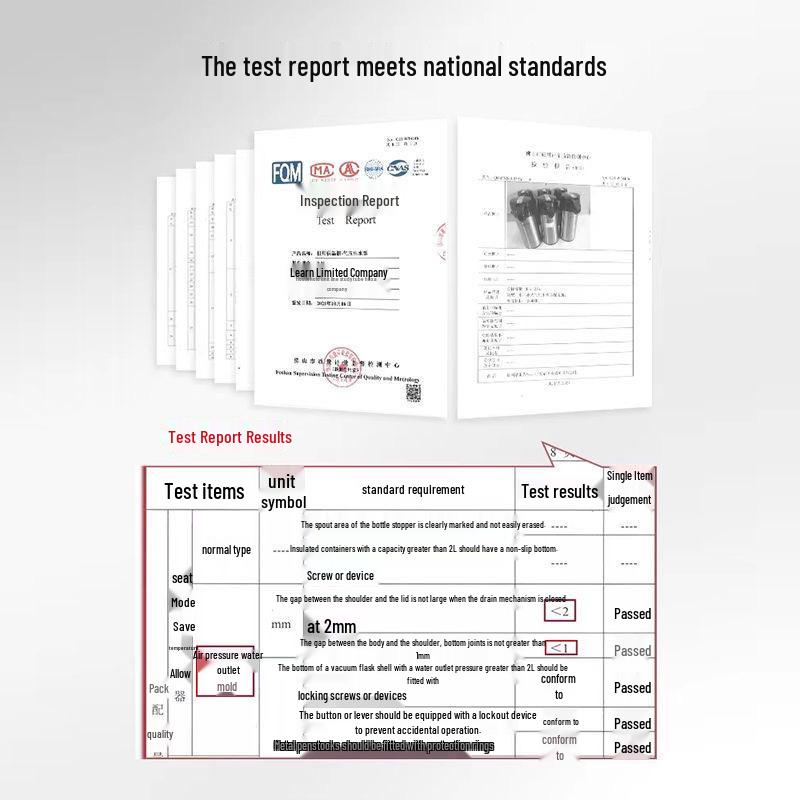 Le Lion Large Capacity Press-Type Vacuum Insulated Thermos Flask Kettle