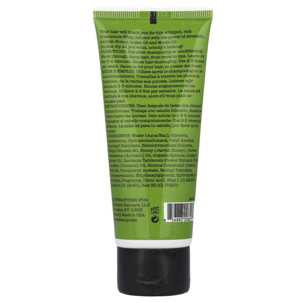Deep Moisture Hair Mask, Guacamole Whip, 100Ml(3.4Fl Oz)