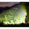 Leistungsstarke Taschenlampe mit 7 Lampenperlen Super Taktisches Licht mit COB Seitenlicht Campinglaterne Wiederaufladbare LED Taschenlampe