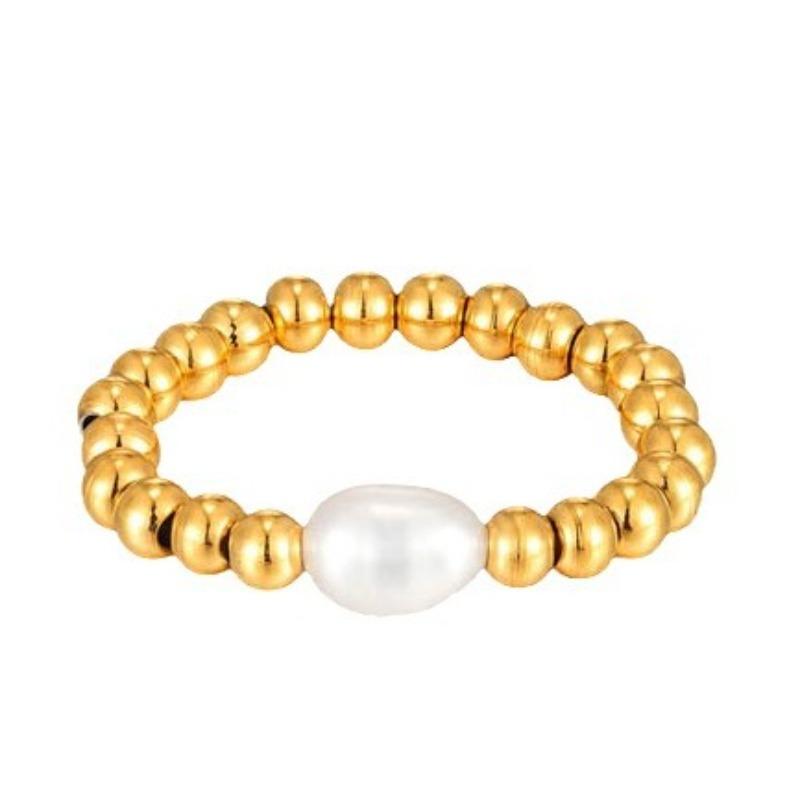 

Жемчужные кольца, Женские нишевые дизайнерские кольца, Штабелируемые высококачественные аксессуары, которые не тускнеют