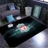 1PC rug Football Liverpool Crest Carpet, Chair Rug,Area Rug for Office Bedroom living rooms bedroom, Doormat decor Christmas fan gifts