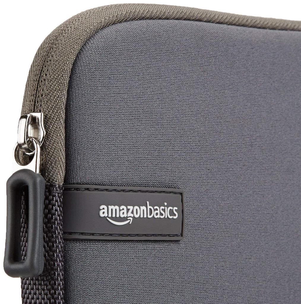 Amazon Basics PC Case Laptop Bag Sleeve 13.3 Inch Gray