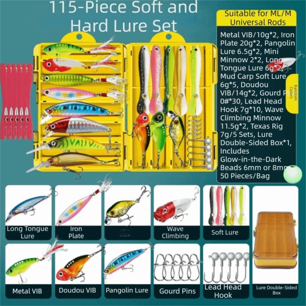 Soft Lure Fishing Lures Set Poppers Fishing Minnow Angling Set Fishing Crankbait Pesca