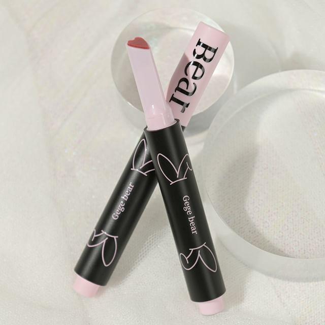Gege Bear - Rabbit Ear Edition Moisturizing Lip Tint - (4-6) #06 - 1.8g