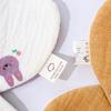 Double-Sided Waterproof Cotton Baby Bib - 360° Rotating, Breathable Gauze Saliva Towel