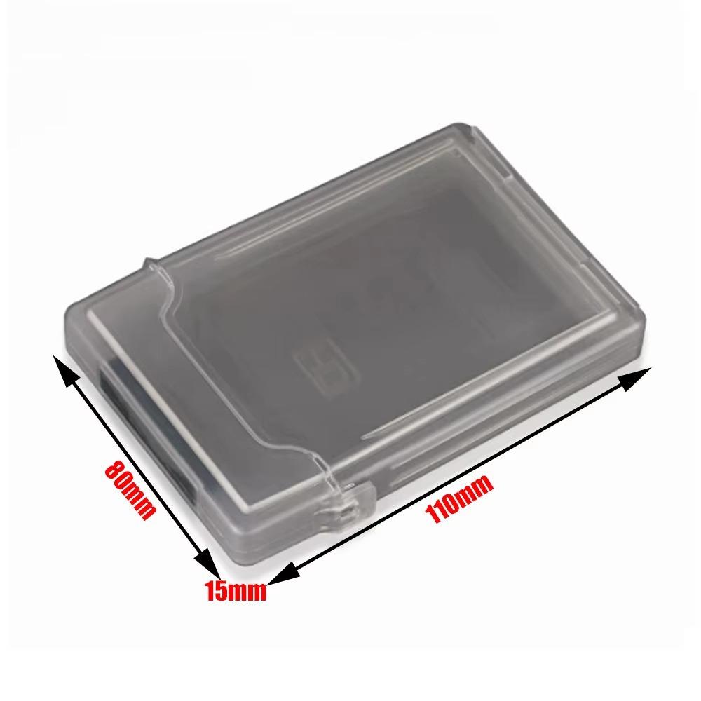 External Box Shockproof HDD Storage Box 2.5 Inch 3.5 Inch External Hard Drive Storage Box Plastic Hard Drive Disk Case