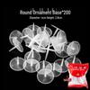 Clear Plastic Figurine Holder for Cake Decorations, Birthday Scene Accessories