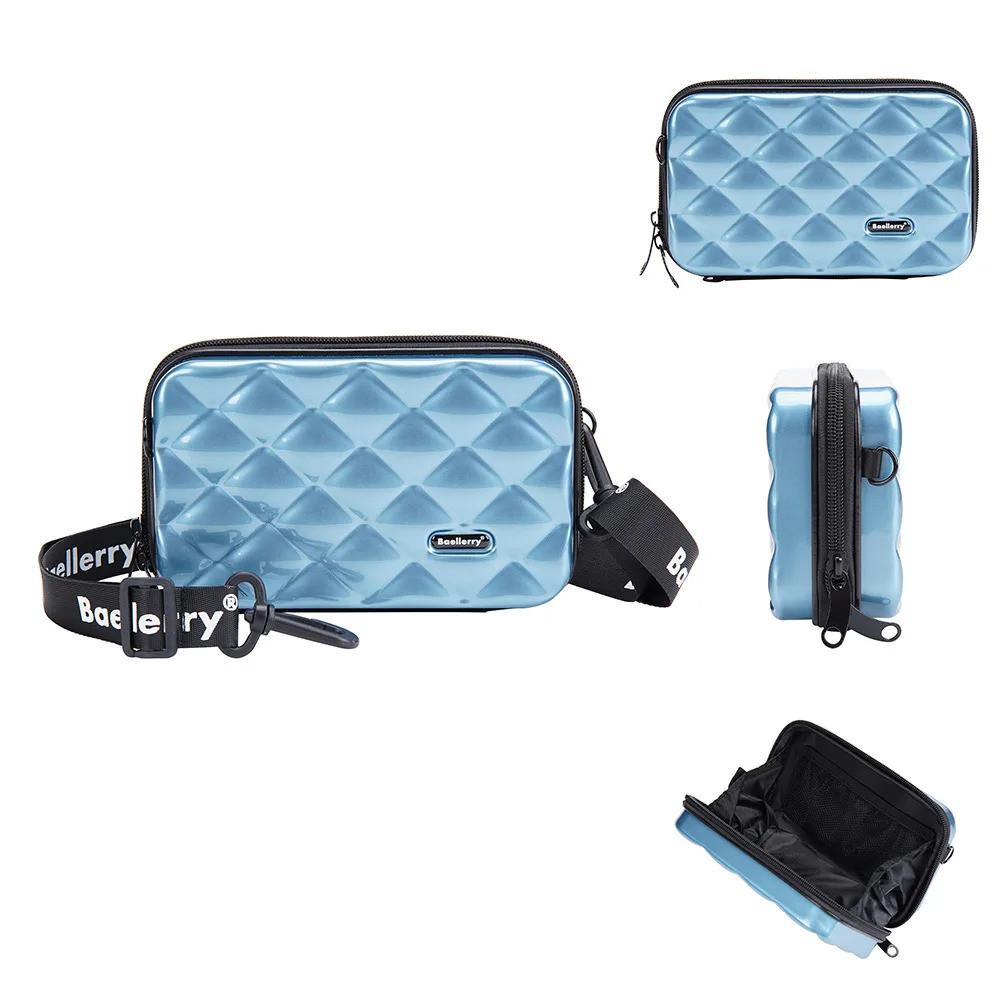 

New Women Cosmetic Bags Wallet Multifunctional Trave Small Crossbody Shoulder Bag For Women синій