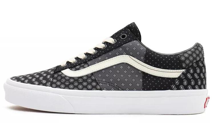 Old Skool Vans  Tie Print Patchwork  VN0A3WKT9XJ 44