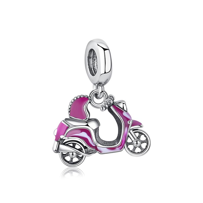 Original Copper Charms Camera Suitcase London Bus Love Beads Fit Brand Bracelets Necklaces Jewelry For Women