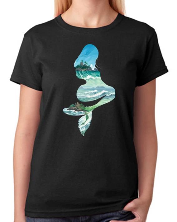 Sea Mermaid Ladies T-Shirt M