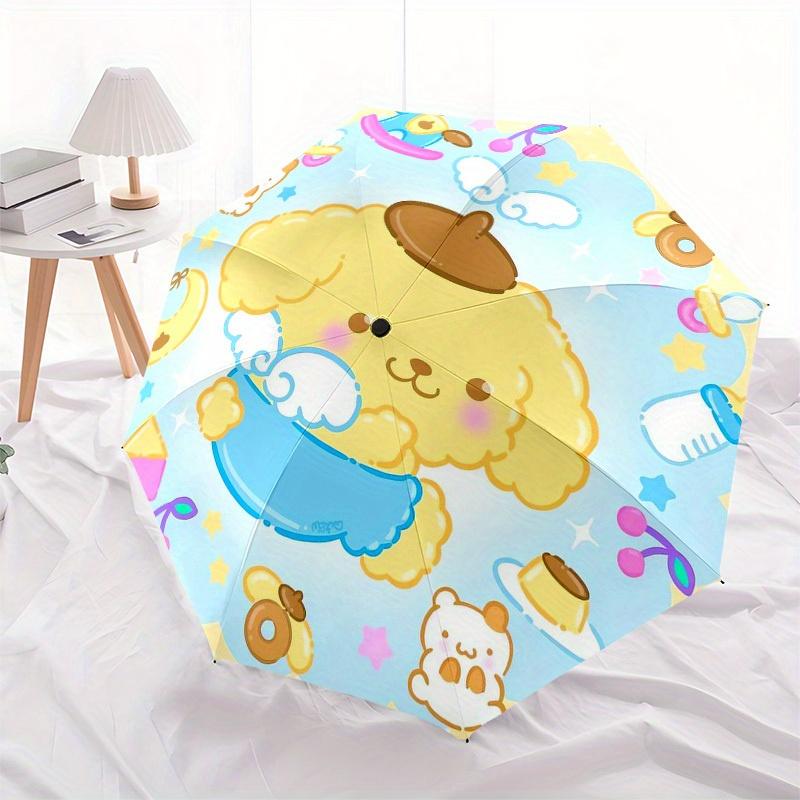 1pc Baby Poodle Bath TimeUmbrella with Plastic Handle,Suitable for All Seasons Home Travel Outdoor UmbrellaSanlio188