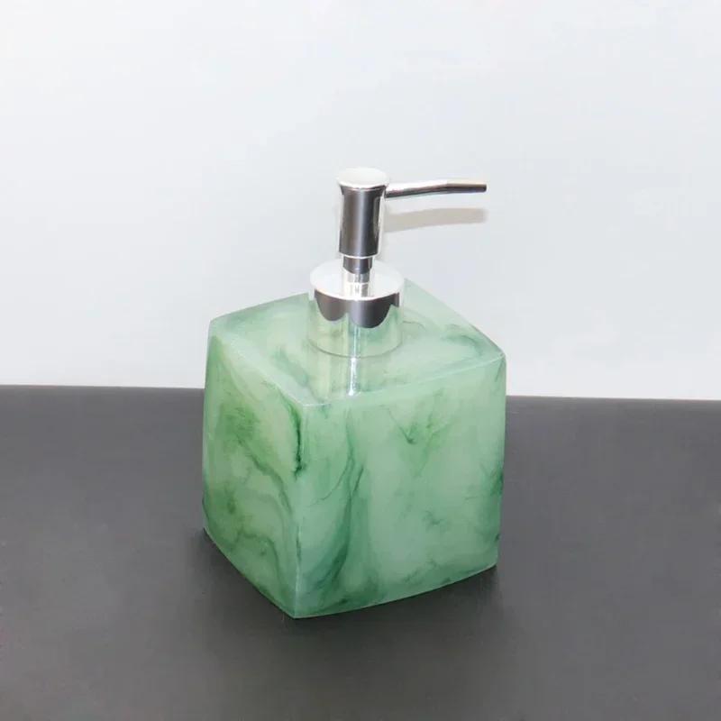 

Bathroom Toiletry Gifts Resin Lotion Bottle Toothbrush Holder Tooth Mug Soap Dish Cotton Swab Box Tray Home Accessories