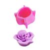 Multi-purpose Silicone Mould Easy Operation Flower Skull Shaped Mould for Candle Soap Ornament Making DIY Handmade Craft