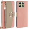 For Xiaomi 14T Case Mirror Wallet Leather Phone Cover with Chain Shoulder Strap
