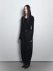 Visus Cotton Belted Pants_Black