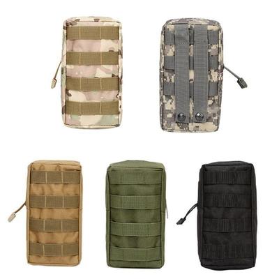 Outdoor Camping Climbing Bag Case Tactical Military Molle Belt Wallet Medical First Aid Nylon Sling Pouch Bag Purse