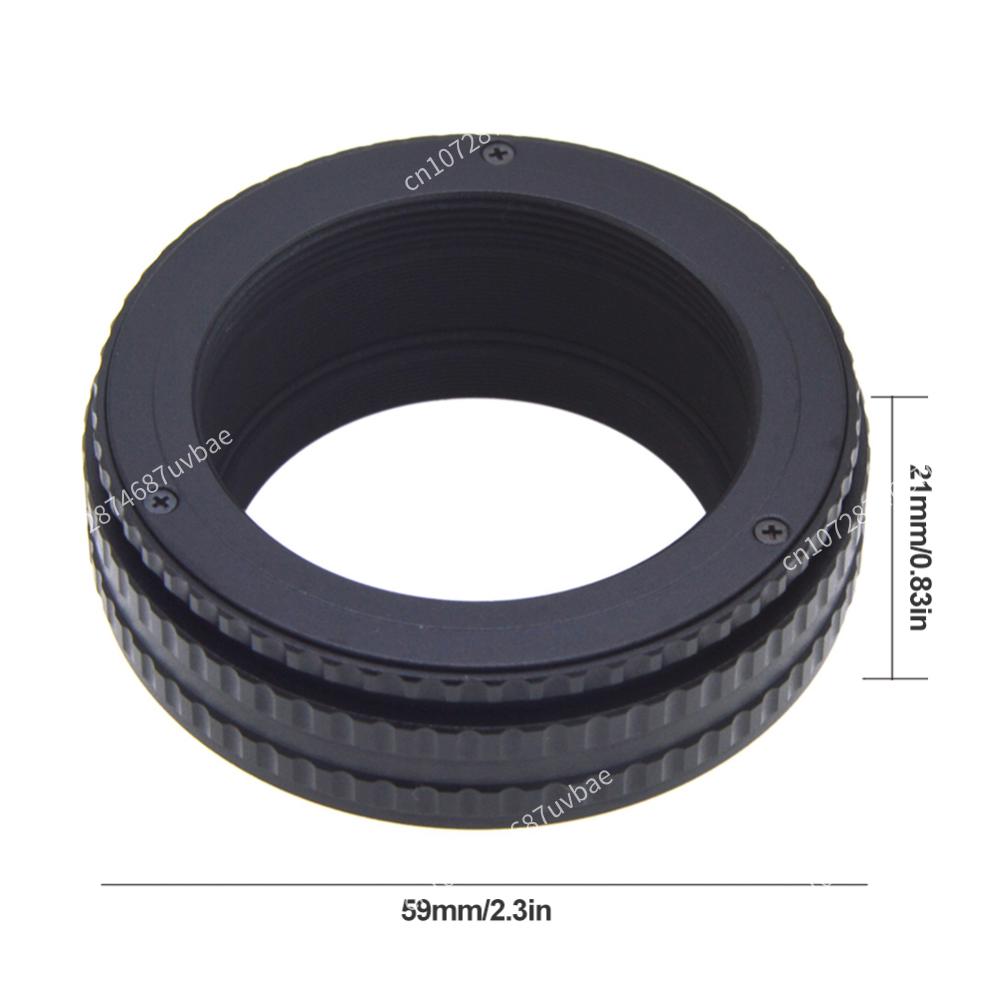 Adattatore Helicoid con Messa a Fuoco Regolabile da M42 a M42 17-31mm Tubo Macro Lega di Alluminio Helicoid di Messa a Fuoco Tubo di Estensione