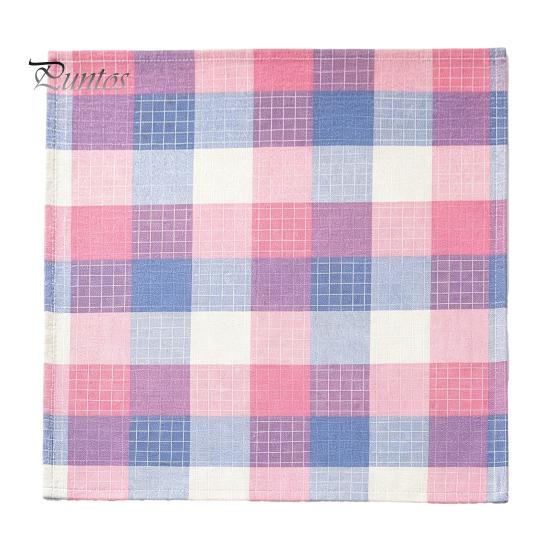 Hotel Quality Fabric Napkins Colorful Buffalo Check Napkin, Plaid Cotton Linen Retro Washable Cloth Decorative for Wedding Napkin Dinner Table,