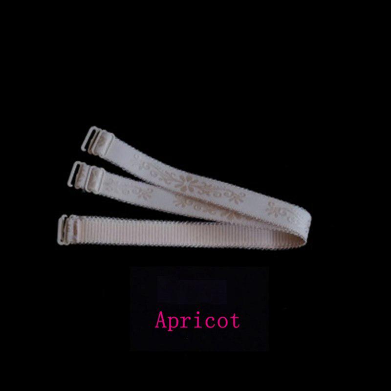 Adjustable Floral Lace Buckle Bra Straps For Women's Elastic Bra Extension Strap Clip Expander Adjust