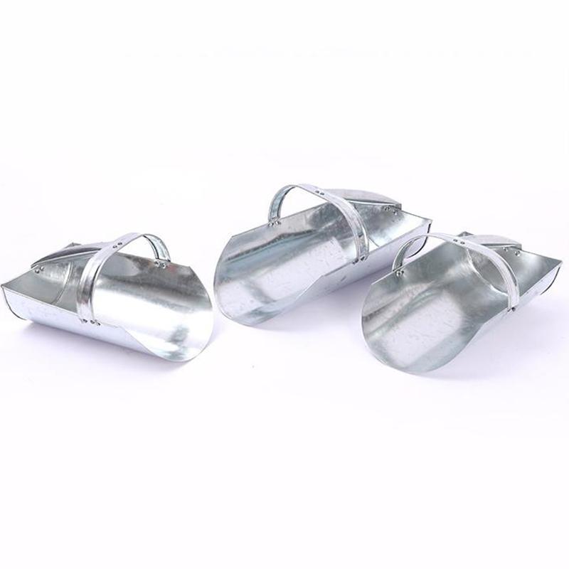 Pala Riso Grande Capacità in Metallo Pala Mangime Cereali Multifunzionale Manico Ergonomico Liscio Cucina Supermercato Fattorie