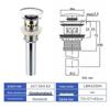 Lan Tuan Pop-up Basin Drain Stopper