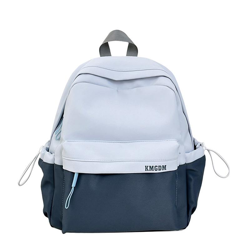 

Women s Color Block Small Backpack світло-сірий колір