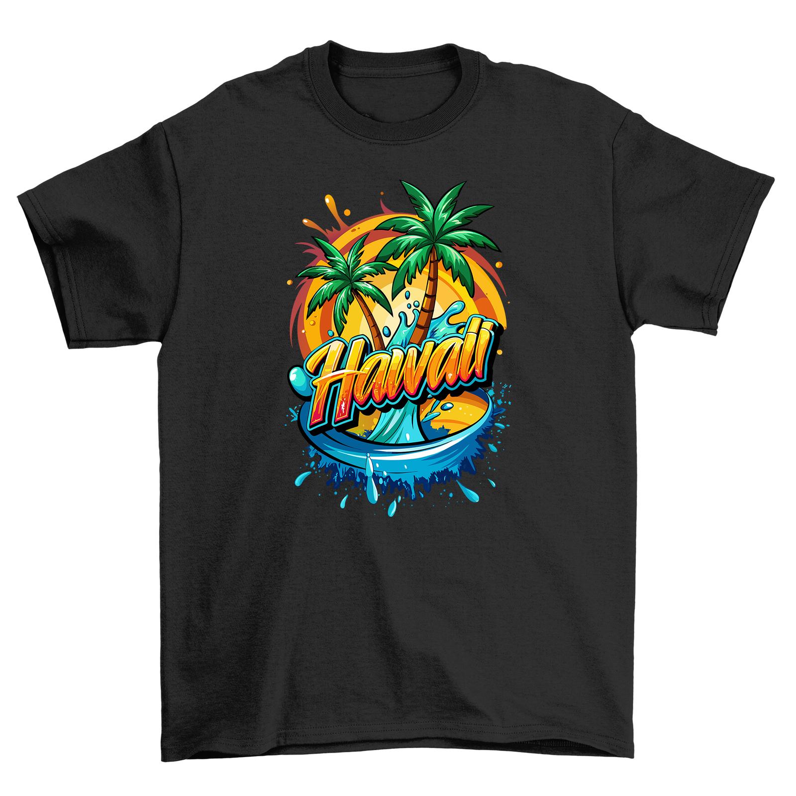 Summer_24 in Hawaii   T-Shirt Mens Womens Tees Top - Funny and Tropical Vibes! Vibrant design, Unisex P 2XL