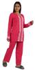 Moomaya Womens Solid 2 Pcs Nightwear Set Sleepwear Top & Pajama PJ NightSets