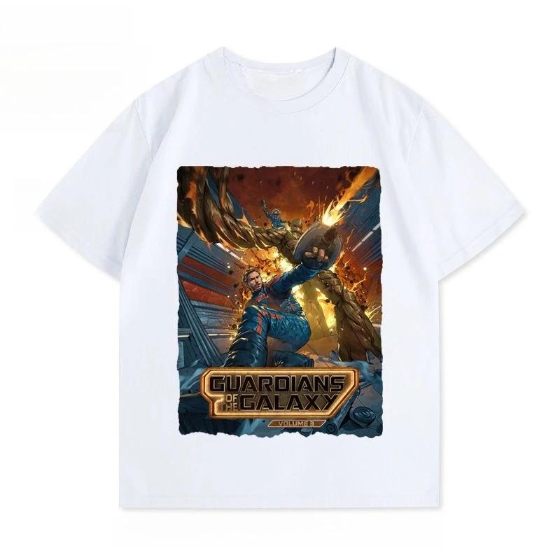 

2026 New Fashion Genuine X-Men Wolverine Print Fashion Men s Casual Crew Neck Loose Short Sleeve T-Shirt 4XL