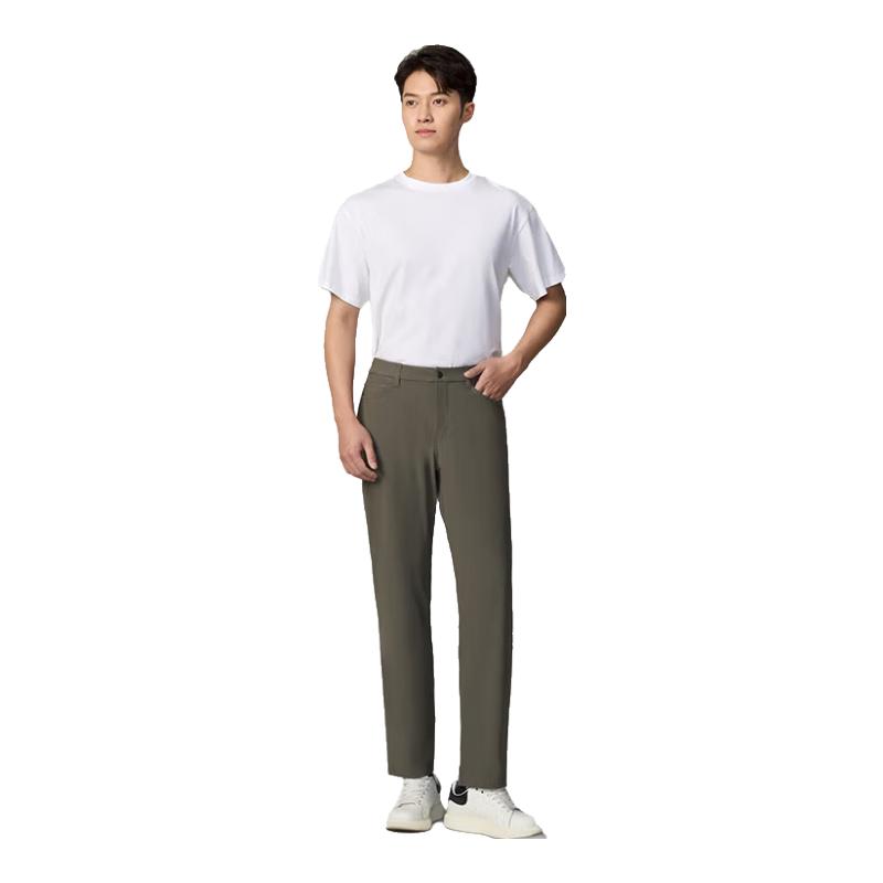 One's Member Men's Four-Way Stretch Anti-Wrinkle Straight-Leg Casual Pants