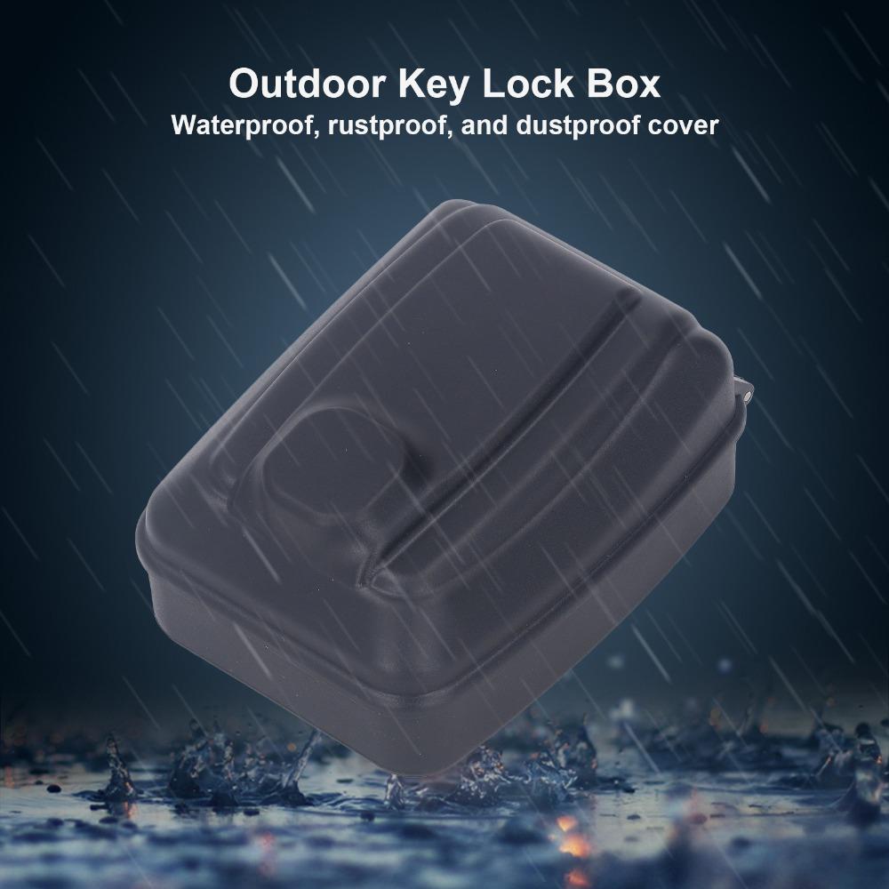 12 Digit Combination Key Lock Box Resettable Code Security Lockbox Combination Key Box  Home Use