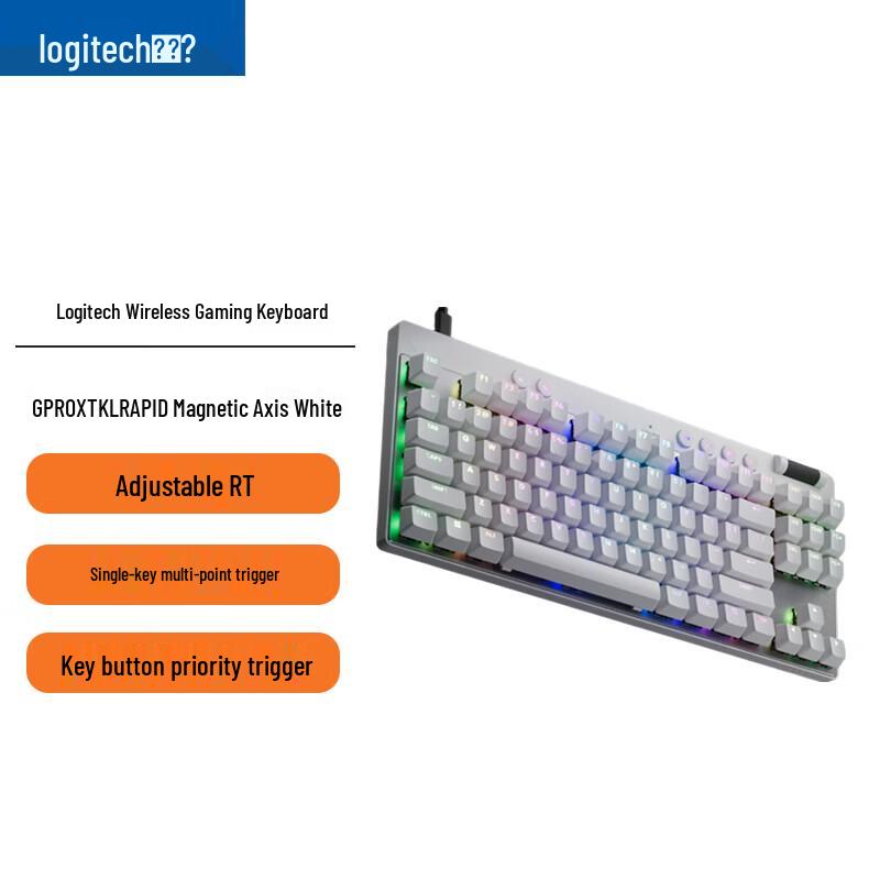 Logitech G PRO X TKL RAPID Magnetic Switch Gaming Keyboard