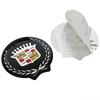 For Cadillac ATS BLS CTS CT4 SLS SRX STS XT4 Escalade Deville DTS 6.2X6.5CM ABS Car Fender Side Sticker Rear Trunk Badge Emblem
