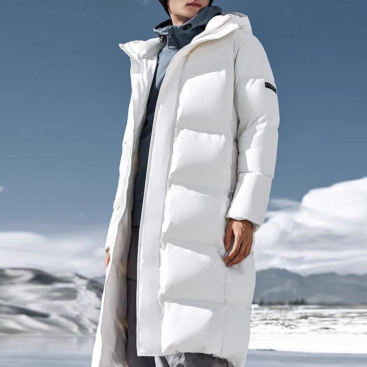 Li Ning Hot Pots Down Collection Down Jacket Men's Ivory AYMU499-1