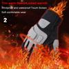 Motorcycle Riding Gloves Men Women Winter Warm Waterproof Retro Mesh Touchscreen Anti-Slip Breathable Protective Gear
