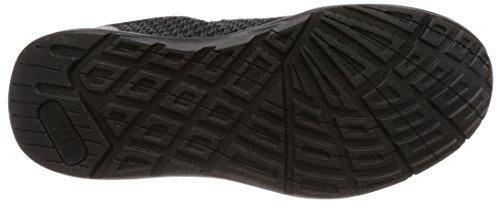 Tartex AZ51652 Safety Shoes, Work Shoes, JSAA Class B, Resin Toe Cap, Oil Resistant, Breathable, Cushioned, Knit, 3E, Men's, Black, Size 26.5cm