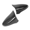 2PCS Car Rearview Mirror Cap Carbon Fiber Pattern Door Wing Rear View Mirror Cover Replacement for IS200 250 300 350 2014-2020