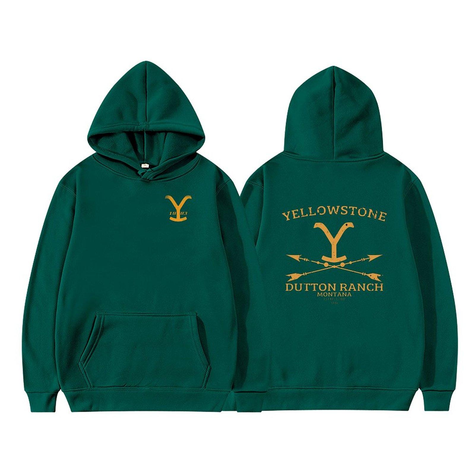 

Толстовки с капюшоном «Йеллоустоун» унисекс, толстовка с капюшоном Dutton Ranch, толстовка с капюшоном Beth Dutton, толстовка с капюшоном «Йеллоустон ТВ-шоу», вдохновленная Rip Wheeler