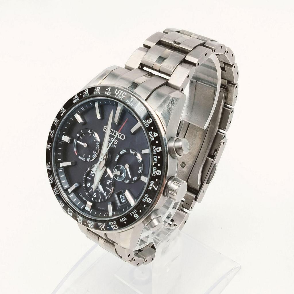 Used SEIKO Seiko ASTRON Astron GPS 5X53-0AB0 Solar GPS Watch