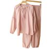 Spring new pajamas women's pure cotton cotton yarn women's French pullover can go out air-conditioned room long-sleeved set 11